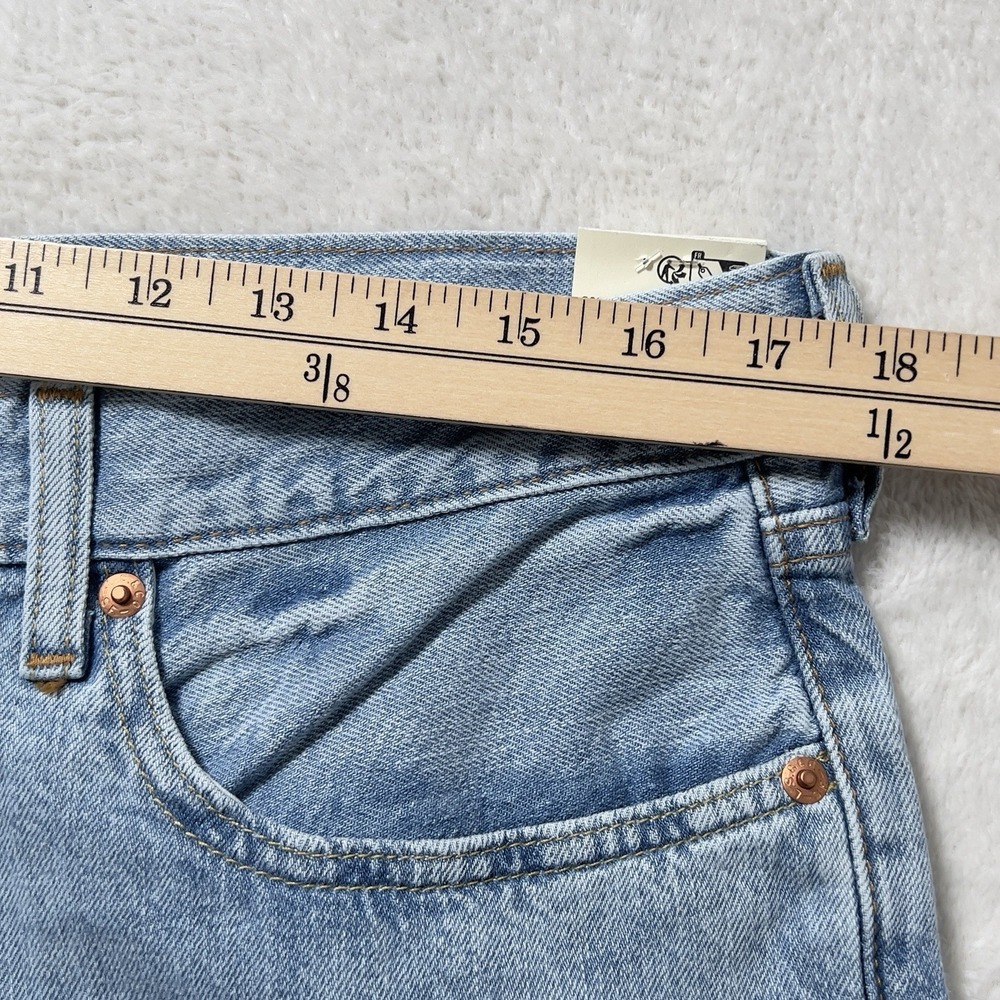 Levis 568 Loose Straight Jeans Mens Sz 34x32 Blue Denim Linen Cotton Blend - Picture 15 of 16